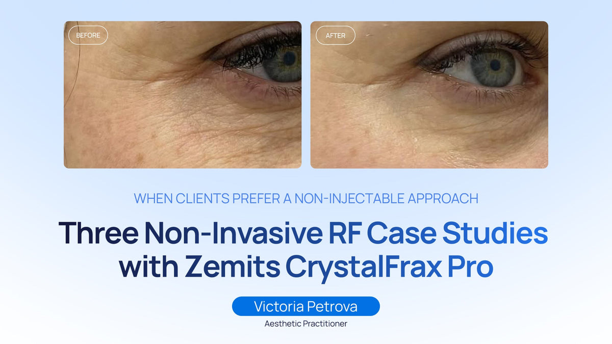 Three Non-Invasive RF Case Studies with Zemits CrystalFrax Pro
